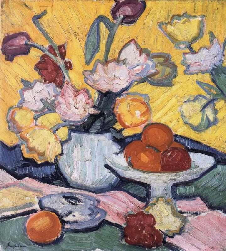 Samuel John Peploe Tulips and Cup France oil painting art